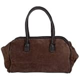 SUEDE BROWN CLASSIC PURSE