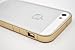 TOMALL Soft Rubber TPU Gel Ultra Thin Bumper Case Cover Skin for Apple iPhone 5 5S (Champagne Gold)