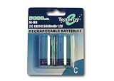Card Tenergy Nimh C 5000mAh high capacity Rechargeable battery: 2xC