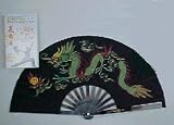 Chinese Black Dragon Iron Fan & DVD