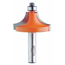 CMT 839.285.11 Beading Router Bit 1/4-Inch Shank, 3/8-Inch Bearing Diameter, 1-1/8-Inch Overall Diameter, 1/2-Inch Cutting Length