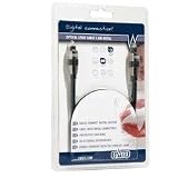Electronics : Optical SPDIF Cable with Metal Connector 1.8M