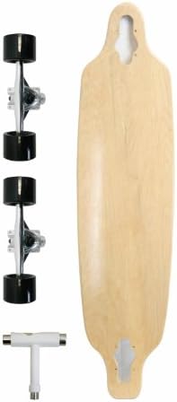 SCSK8 36" x 9" Professional Speed Drop Through Complete Longboard