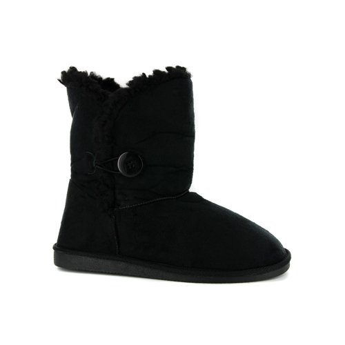Damen Winter Schwarz Komfortable Stiefel Snugg Bailey - Preiswert EUR 40