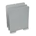 ~:~ BUDDY PRODUCTS ~:~ Heavy-Duty Steel Tabletop Mail/Literature Sorter Bins, 11-3/4 x 14-1/2, Platinum