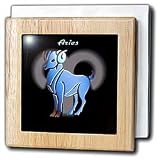 Review 3dRose LLC  / Aries Zodiac Sign - 6 Inch Tile Napkin Holder
