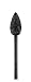F100 - 40 Grit Diamond Bur - 3/32