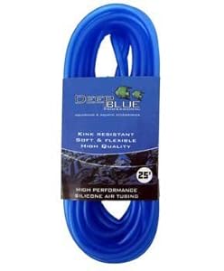 Deep Blue Professional ADB12296 Silicone Air Tubing for Aquarium, 25-Feet