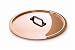 Kitchen & Housewares : 24 CM/9 1/2'' Copper Iron Lid - Mauviel Prof Series 2.5mm