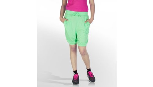 PUMA Damen Bermuda PUMA script, summer green, XL, 819220 13 Preisvergleich