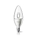 Philips 427799 3.5-watt Blunt Tip Candle LED 2700K Light Bulb with Candelabra Base, Dimmable, Warm White