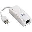 56 Kbps V.92 USB Fax Modem
