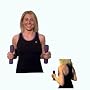 Danskin Racer Back Black Tank Top