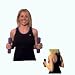 Danskin Racer Back Black Tank Top