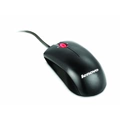 Lenovo Laser Maus schnurgebunden schwarz