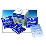 ADC Adsafe CPR Face Shield in Foil Pouch, 10 Pk