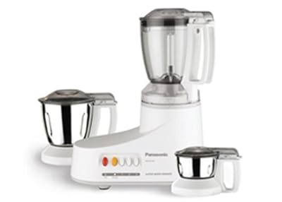 Panasonic MX-AC300 550 Watt 3-Jar Mixer Grinder for 220-240 Volts (Will NOT Work in USA & Canada)