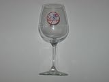 NEW YORK YANKEES 12 ounce Team Logo WINE GLASS