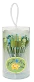 Talisman Designs Party Picks with Holder, 30 Picks, Meadows Design