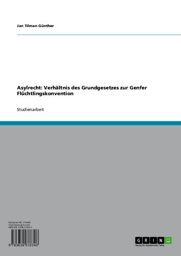 Asylrecht: Verhältnis des Grundgesetzes zur Genfer Flüchtlingskonvention (German Edition)