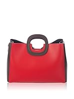 Laura Moretti Bolso asa de mano (Rojo)