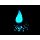 Fortune Products R-Rain Rainbow Raindrop Light, 2-3/4" Diameter x 6-1/2" Height