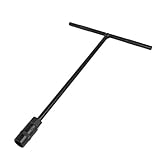 uxcell Tレンチ メタル製ソケット　ナットドライバー　ブラック　Tバー