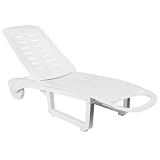 Sundance Pool Chaise Lounge in White [Set of 2]