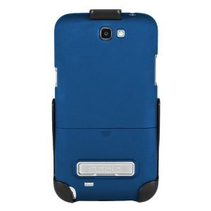Seidio SURFACE Case with Metal KickStand and Holster Combo for Samsung Galaxy Note 2 II / N7100 (Royal Blue)