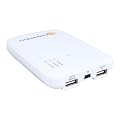 Decrescent Banco de Bater�a con Salida Externa, Doble Puerto USB Universal 5000mAh 1.5 amp para Smartphones, Tabletas y Lectores de Libros Digitales Incluyendo Apple iPad 1, 2, 3, 4 y Mini, iPhone 4S y 5, iPod Touch 3G, 4G, & 5G, Samsung Galaxy S2, S3, Note, Note II, Amazon Kindle Keyboard, Kindle 4, Kindle Touch, Kindle Fire, Google Nexus 7 y 10 y M�s - Blanco