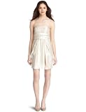 maxandcleo Women's Strapless Seamed Dress