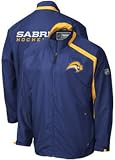 Buffalo Sabres Poly Oxford Full Zip Jacket - X-Large