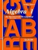 Algebra 1: An Incremental Development Solutions Manual