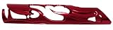 Maddog Designz Aluminum Ion Body - Flames - Red