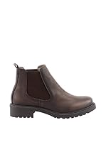 Liberitae Botines Chelsea Elástico (Marrón)