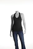 Damen V-Neckholder Top Promodoro 1037, S, schwarz