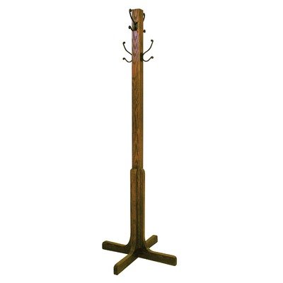 Coat and Hat Hall Tree (Brown) (66 Coat and Hat Hall Tree (Brown) (66