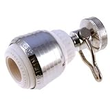 Buy 1.5 GPM Kitchen Faucet Aerator - Chrome Plated On Off Swivel Spray Stream by Water & Energy Savers