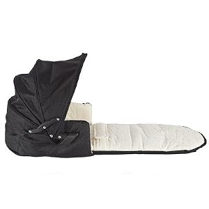 Husssh Twin Tri-mode Bassinet in Raven