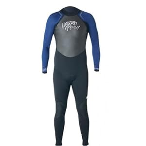 Hyperflex Wetsuits Girls' Access 3/2mm Full Suit,Black/Blue,12