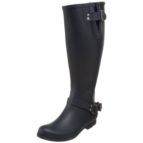 Steve Madden Women's Tsunamii Rain Boot,Navy,5 M US
