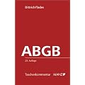 Das Allgemeine b�rgerliche Gesetzbuch ( ABGB). Erl�uterte Ausgabe. Taschenkommentar (�sterreichisches Recht)