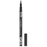 Best Waterproof Liquid Gel Eyeliner Pen - High Pigment & Long Lasting - Smudge & Run Proof - Goes on with Ease - Tattoo Effect Liquid Eyeliner - (Blackest Black)