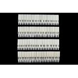 Tattoo Supply 100 Plastic Disposable Tips (Nozzles) Round/flat
