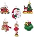 SANTA'S TOYSHOP ORNAMENTS FELT APPLIQUE KIT-4-1/2X4-1/2 SET OF 6