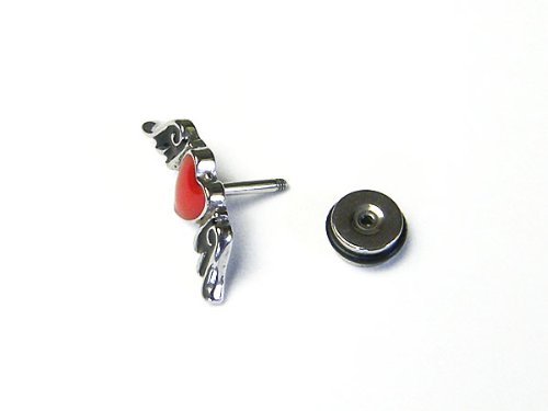 ス エンジェル ボディ ピアス 天使の羽 男性 女