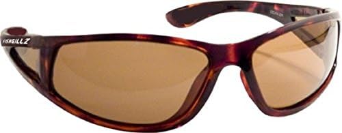 FISHGILLZ Avalon "Floating" Polarized Sunglasses Tortoise Shell Frame w/Bronze Lens