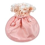 silk bag - cut flowers-pink