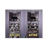 Cord Control Kit (Black) (8 L x 1" Diam)