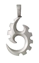 BICO AUSTRALIA JEWELRY (E131) CHANGE - LIFE REPEATS ITSELF LIKE A WHEEL - YOU HAVE THE POWER TO CHANGE IT - Comes with a Generic 18 inch (to 20in) Adjustable 4mm Black Rubber Necklace. LIKE A WHEEL - YOU HAVE THE POWER TO CHANGE IT